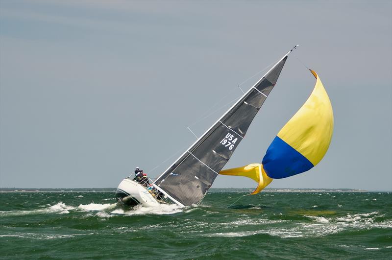 Mischief handling a knockdown on Day 1 of the 'RTS races photo copyright Rick Bannerot / ontheflyphoto.net taken at Edgartown Yacht Club and featuring the IRC class