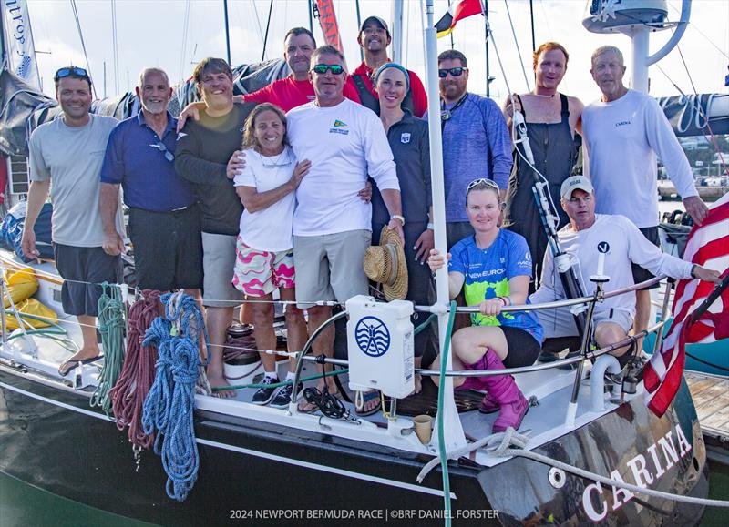 Steve Cloutier, Carina Team - Newport Bermuda Race - photo © Daniel Forster