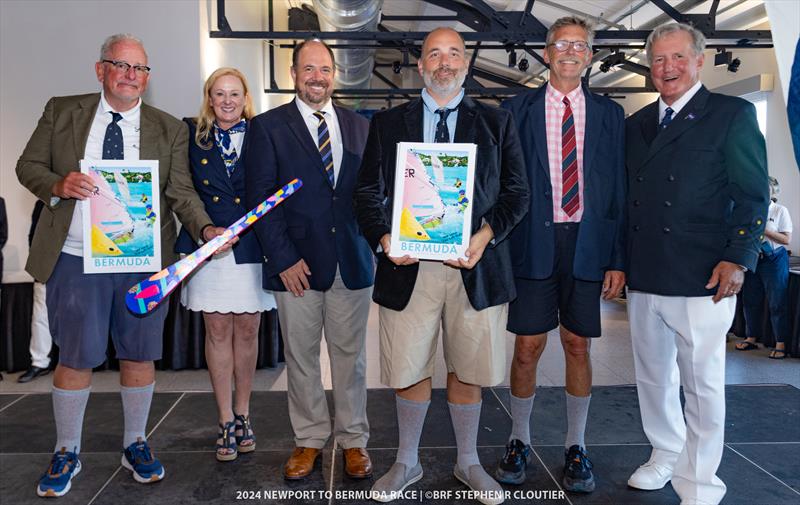 Crew of Seas The Day - 2024 Newport Bermuda Race - photo © Steve Cloutier