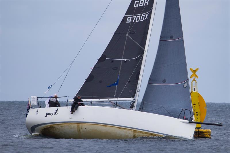 Jac y Do racing in Pwllheli Regatta IRC class photo copyright Paul Jenkinson taken at Pwllheli Sailing Club and featuring the IRC class