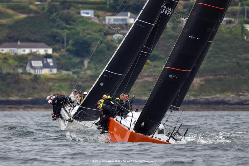 2 Farr & Swuzzlebubble  - 2024 Volvo Cork Week photo copyright James Tomlinson taken at Royal Cork Yacht Club and featuring the IRC class