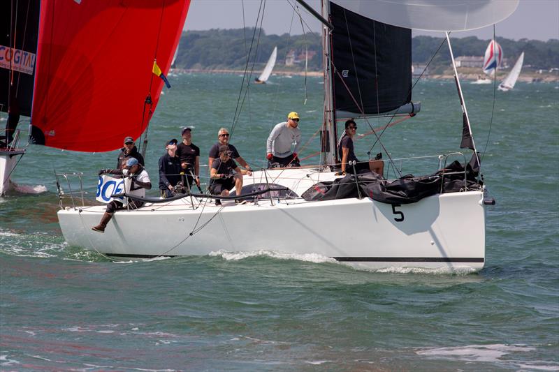 Cowes Week day 7 photo copyright Martin Augustus / www.sailingimages.co.uk taken at Cowes Combined Clubs and featuring the IRC class