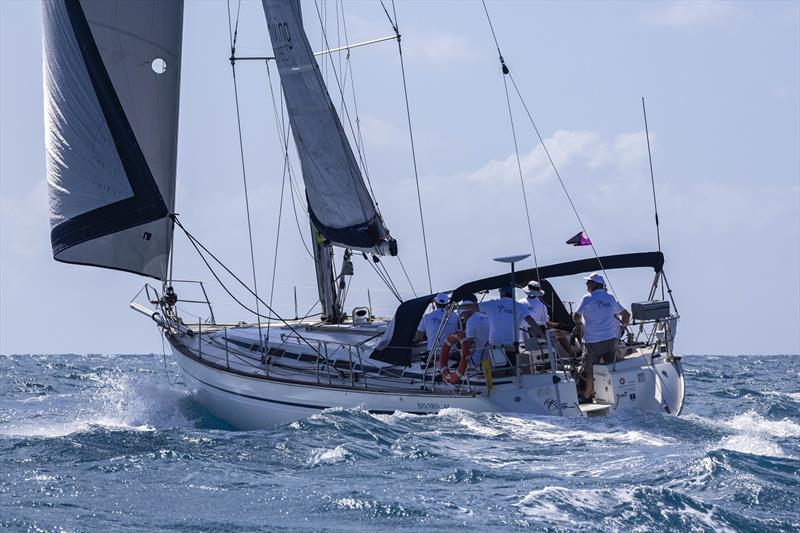 John Strahan showing his True Colours - 2024 Ocean Dynamics and Mount Gay Airlie Beach Race Week photo copyright Andrea Francolini / ABRW taken at Whitsunday Sailing Club and featuring the IRC class