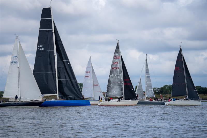 Town Cup pre-start during Burnham Week 2023  - photo © Petru Balau Sports Photography / sports.hub47.com