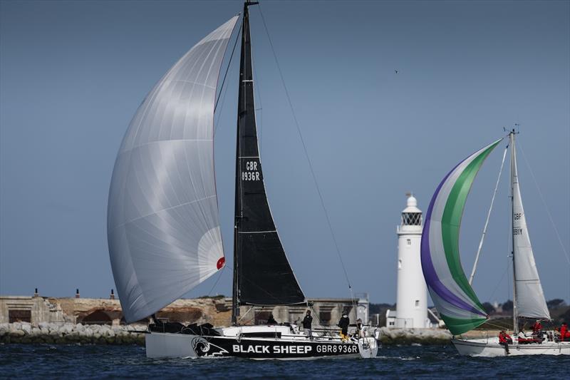 Sun Fast 3600 Black Sheep - RORC Cherbourg Race photo copyright Paul Wyeth / RORC taken at Royal Ocean Racing Club and featuring the IRC class