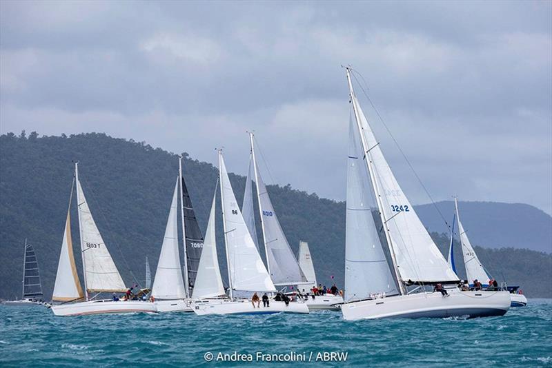 Solutions - closest to camera - is sailing well photo copyright Andrea Francolini / ABRW taken at Whitsunday Sailing Club and featuring the IRC class