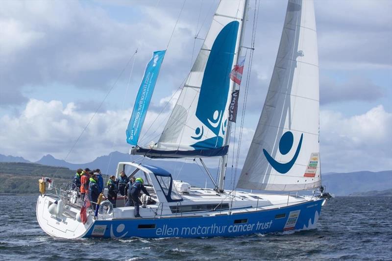 Ellen MacArthur Cancer Trust yacht during the Saturn Sails Largs Regatta Festival 2024 photo copyright Marc Turner / www.pfmpictures.co.uk taken at Largs Sailing Club and featuring the IRC class