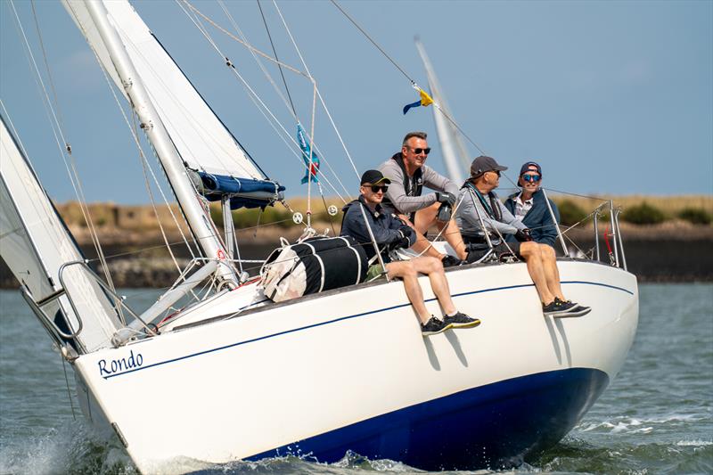 Richard Taylor's Rondo during Burnham Week 2024 photo copyright Petru Balau Sports Photography / sports.hub47.com taken at Royal Corinthian Yacht Club, Burnham and featuring the IRC class