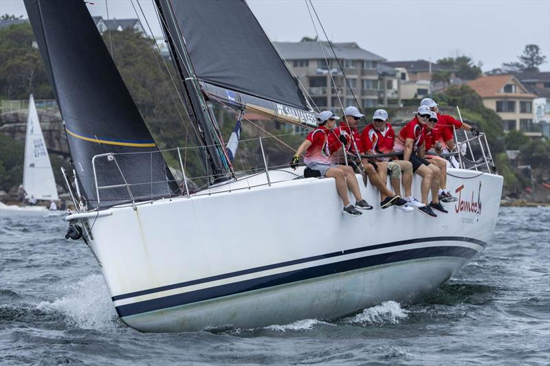 Rob Carr and Stephanie Cook’s King 40 Jambo will aim to give the Sydney 38s and Beneteau 40.7s someone to chase in the new series photo copyright Andrea Francolini taken at Middle Harbour Yacht Club and featuring the IRC class