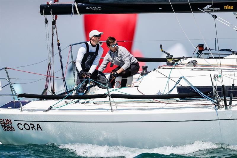 Sun Fast 3200 Cora - RORC Lewmar Cherbourg Race 2024 - photo © Paul Wyeth / RORC