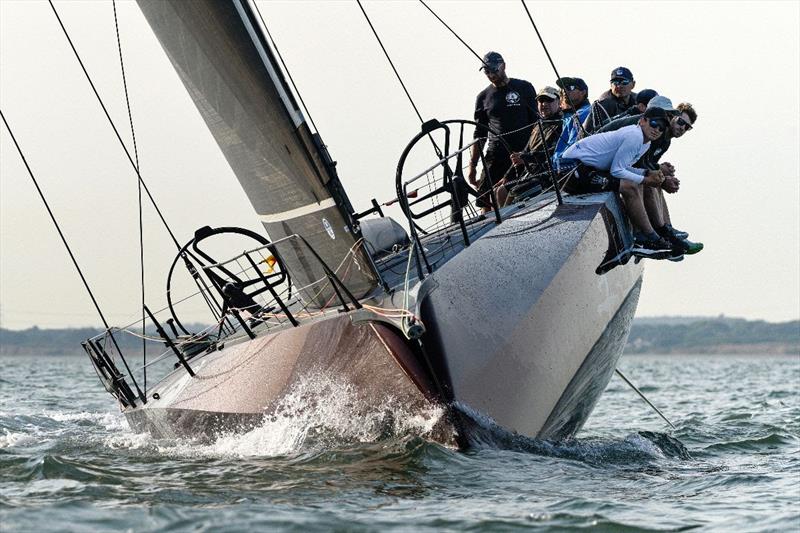 Carkeek 45 Ino Noir - RORC Lewmar Cherbourg Race 2024 photo copyright Rick Tomlinson / RORC taken at Royal Ocean Racing Club and featuring the IRC class