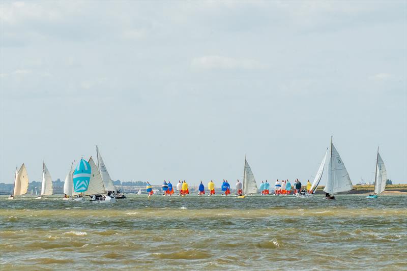 Squibs, RBODs and ECODs compete during Burnham Week 2024 photo copyright Petru Balau Sports Photography / sports.hub47.com taken at Royal Corinthian Yacht Club, Burnham and featuring the IRC class