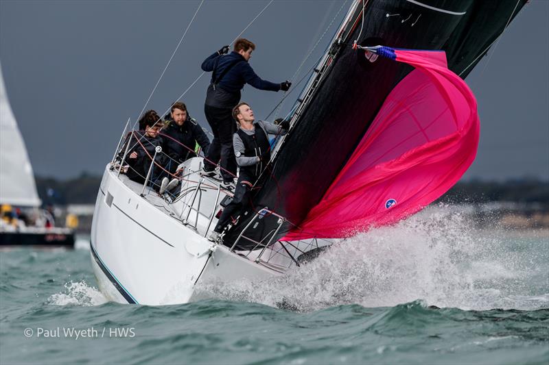 Thinking Space, J112 during Hamble Winter Series 2024 Race Week 2 photo copyright Paul Wyeth / HWS taken at Hamble River Sailing Club and featuring the IRC class