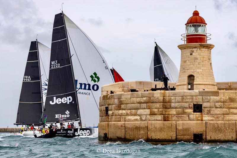 Start of the 45th Rolex Middle Sea Race - photo © Deea Buzdugan