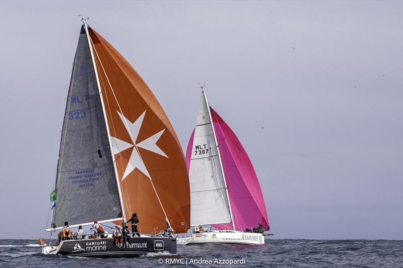 Start of the 45th Rolex Middle Sea Race - photo © RMYC / Andrea Azzopardi