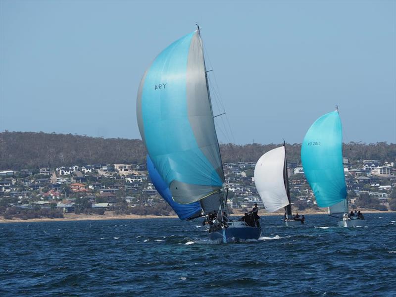 Xcite - Hobart Tasmania Combined Clubs Long Race Series Race photo copyright Troy Grafton taken at Bellerive Yacht Club and featuring the IRC class