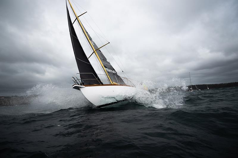 Maritimo Katwinchar ploughing through the waves - Bird Island Race  - photo © Ashey Dart