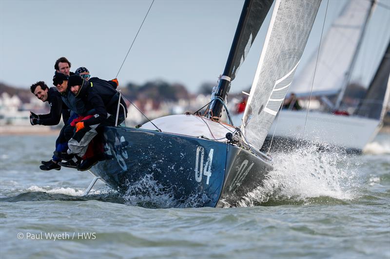 Cool Runnings - Hamble Winter Series 2024 Race Week 6, sponsored by Key Yachting - photo © Paul Wyeth / www.pwpictures.com