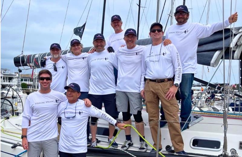 Friends for over 50 years embark on their first Transpac aboard Santa Cruz 52 Heroic Heart - photo © Transpacific Yacht Club