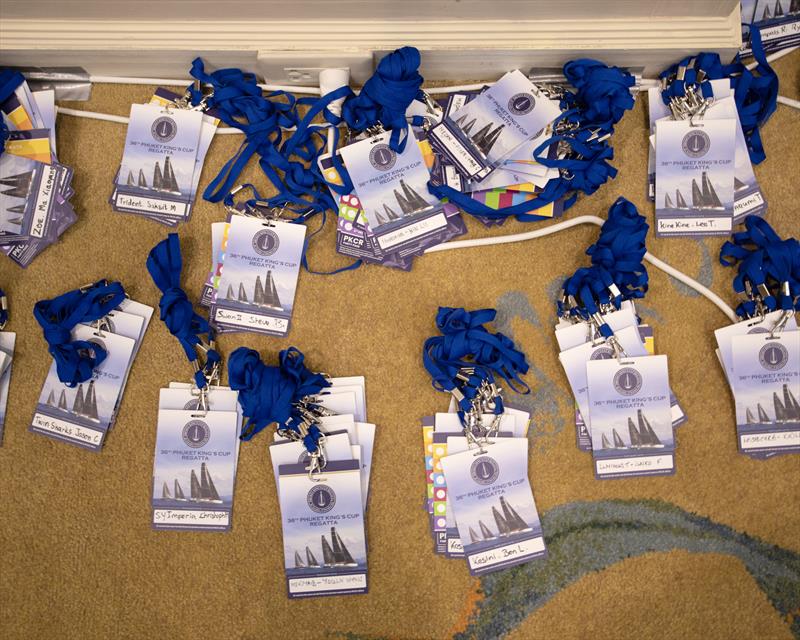 Gotta getta badge. Phuket King's Cup 2024 - photo © Guy Nowell / Phuket King's Cup