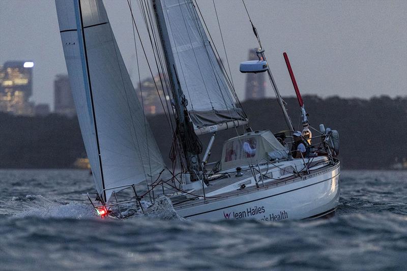 Celeste leaving Sydney Harbour during the ACSBWPS Cabbage Tree Island Race photo copyright CYCA | Andrea Francolini taken at Cruising Yacht Club of Australia and featuring the IRC class