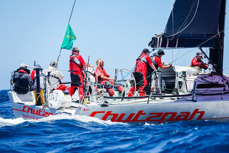 If all goes to plan, Chutzpah is scheduled to finish at midday on December 29 - 2024 Rolex Sydney Hobart Yacht Race - photo © CYCA | Salty Dingo