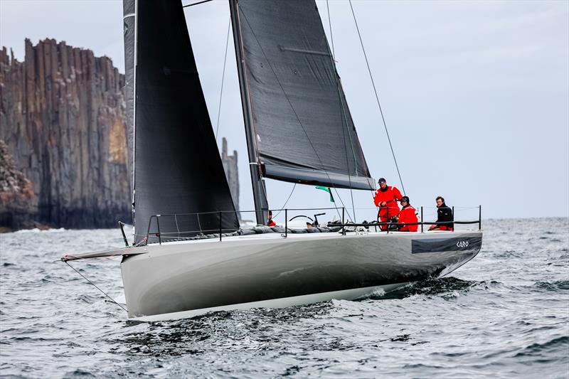 The Caro crew faced light conditions for majority of their final day of racing - photo © Salty Dingo / CYCA