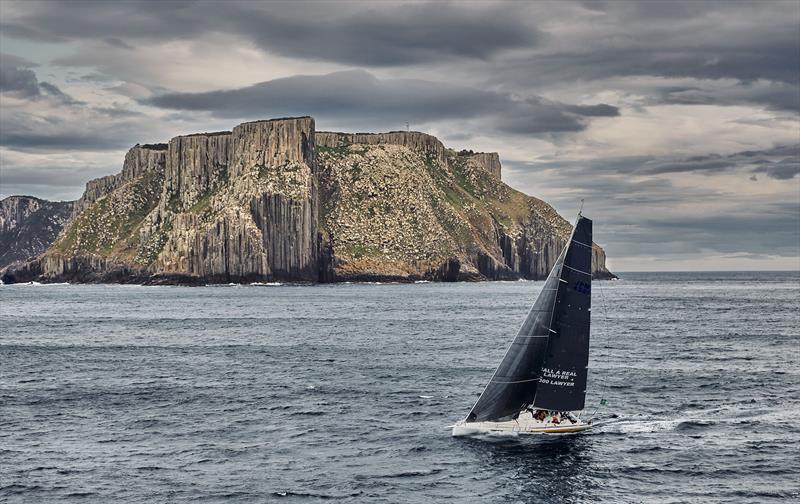 Active Again turning her bow up towards Hobart photo copyright ROLEX / Carlo Borlenghi taken at Royal Yacht Club of Tasmania and featuring the IRC class