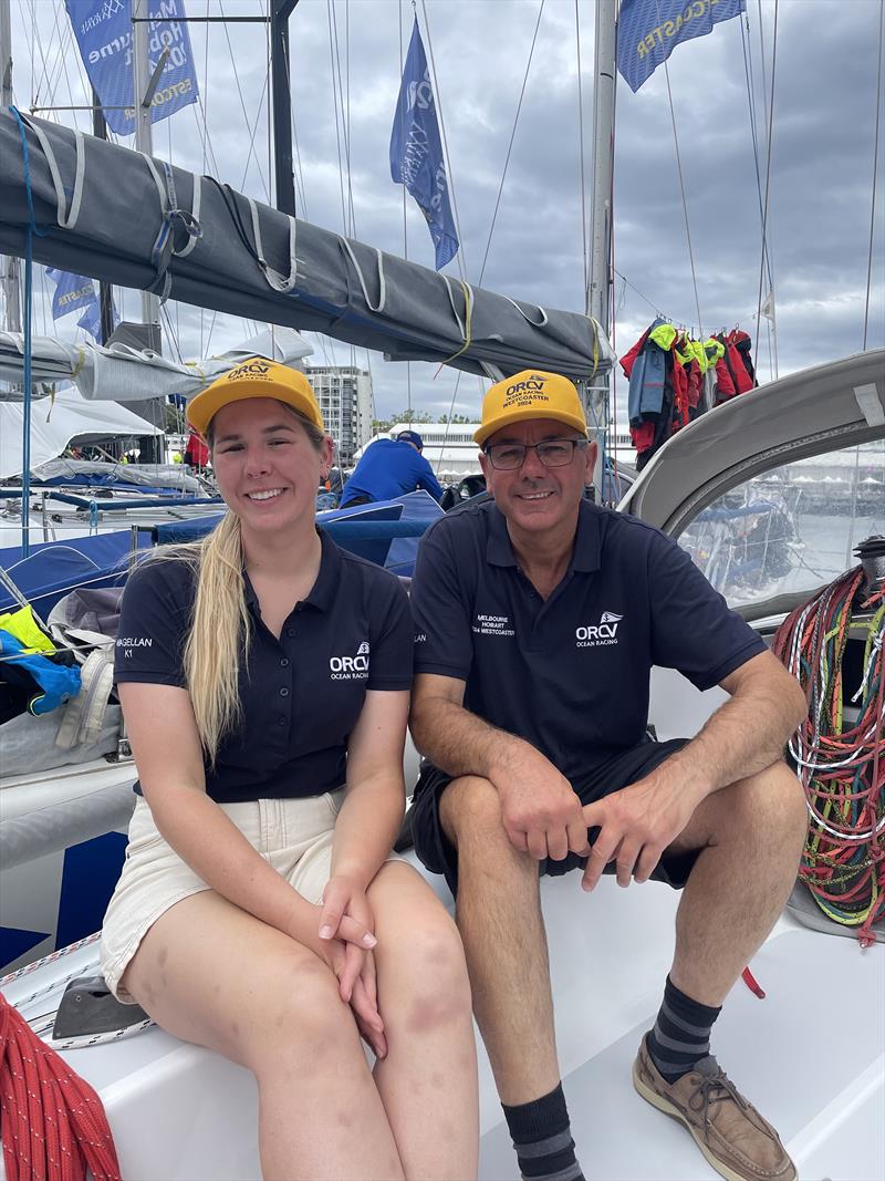 Magellan-Megan and Richard Grant (father daughter)  photo copyright Image supplied taken at Cruising Yacht Club of Australia and featuring the IRC class