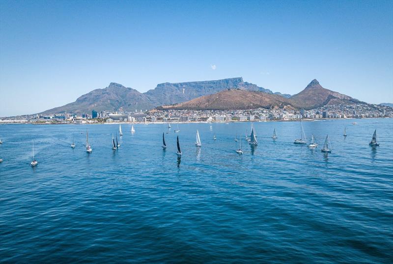 Cape to St Helena Yacht Race 2024 set sail photo copyright Matthew Du Toit taken at Royal Cape Yacht Club and featuring the IRC class