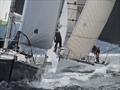 Zephyr leads Flyin Scud - 21st Banjo's Shoreline Crown Series Bellerive Regatta © Jane Austin