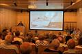 John Head presents a letter from one of the founders Andrew Bray - Celebrating 50 years of the Azores and Back race © RCYC