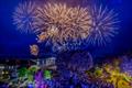 Fireworks at The Towers - Taittinger Royal Solent Yacht Club Regatta 2025 © Tim Jeffreys Photography