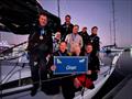 Ginan Melbourne to Hobart 2022 team photo. Cam's son, Will is far right at the back © Jane Austin/ORCV Media