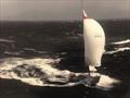 Paladin 1990 Melbourne to Hobart roaring along across bottom of Tas with 2.2 Ounce kite up © Cam