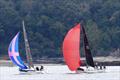 'JAX' and 'Jai Ho' battlle it out - 12th Carey Olsen Jersey Regatta © Bill Harris