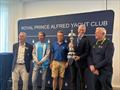 RPAYC Commodore McClelland, Antipodes' Brad Kellett, RAYK Commodore Hanson, Lucky owner Bryon Ehrhart and Frantic owner Michael Martin - Sydney to Auckland Ocean Race © RAYC