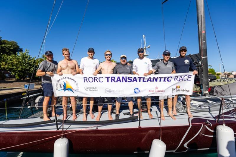 The all-British crew on James Neville's Carkeek 45 Ino Noir, which will represent the RORC in the upcoming Admiral's Cup - photo © Arthur Daniel / RORC