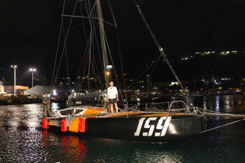 Tquila makes her way to the dock at Port Louis Marina - photo © Arthur Daniel / RORC