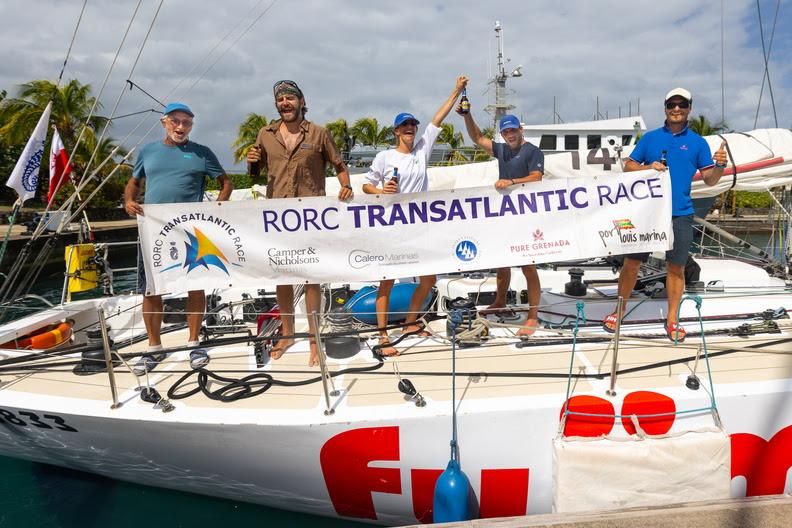 JV44 Fujimo (POL) - 2025 RORC Transatlantic Race photo copyright Arthur Daniel / RORC taken at Royal Ocean Racing Club and featuring the IRC class