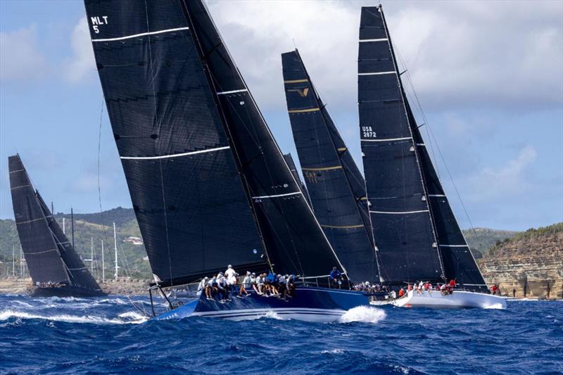 IRC Maxi Class enjoyed epic battles on the first day of the RORC Nelson's Cup Series - 2025 RORC Nelson's Cup Series - photo © Tim Wright / Photoaction.com