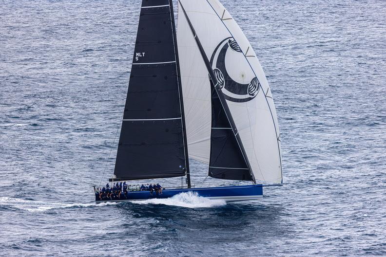 Filip Balcaen's 72ft Balthasar during the RORC Nelson's Cup Maxi Series - photo © Arthur Daniel / RORC