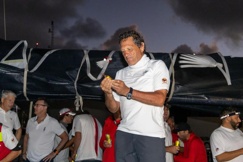 Lucky's navigator Juan Vila - RORC Caribbean 600 - photo © Tim Wright / www.photoaction.com