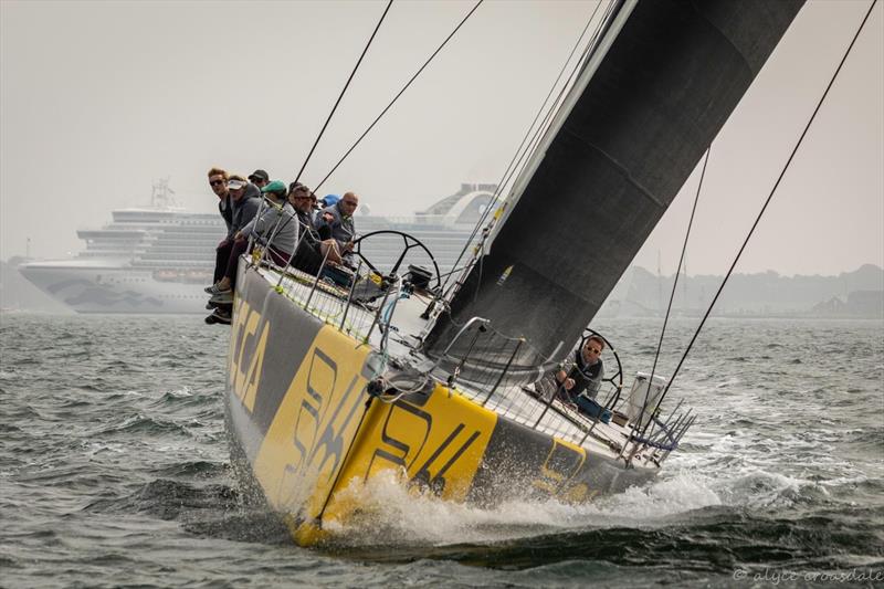 Boudicca under sail photo copyright Alyse Croasdale taken at  and featuring the IRC class