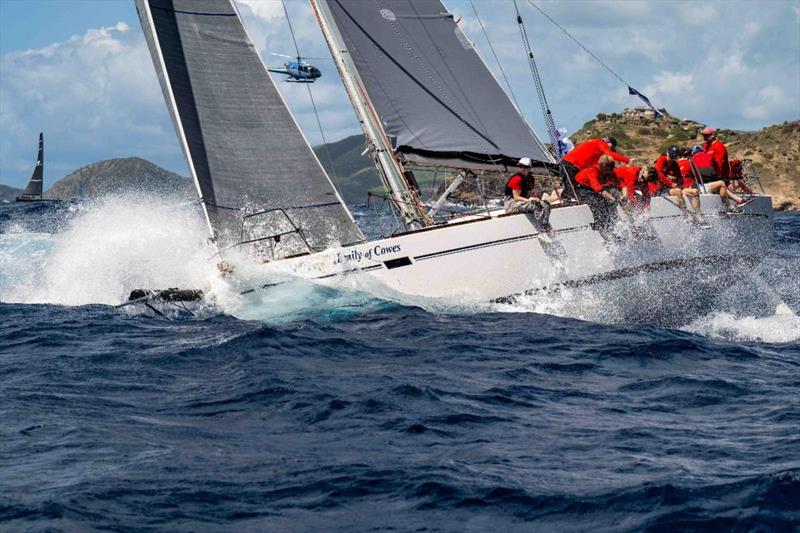 Team Scarlet on Emily of Cowes at the start of the RORC Caribbean 600  - photo © Alex-Turnbull.com