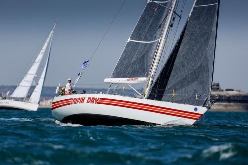 Dirk Lahmann's 1978 Peterson design Two Tonner Snifix Dry photo copyright Paul Wyeth / pwpictures.com taken at Royal Ocean Racing Club and featuring the IRC class