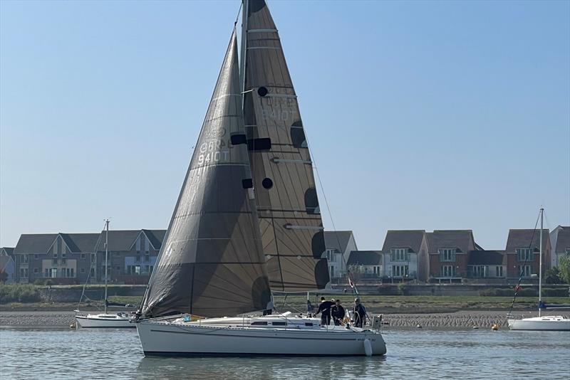 Medway YC Cruiser Spring Series race 2 photo copyright Ben Passmore taken at Medway Yacht Club and featuring the IRC class