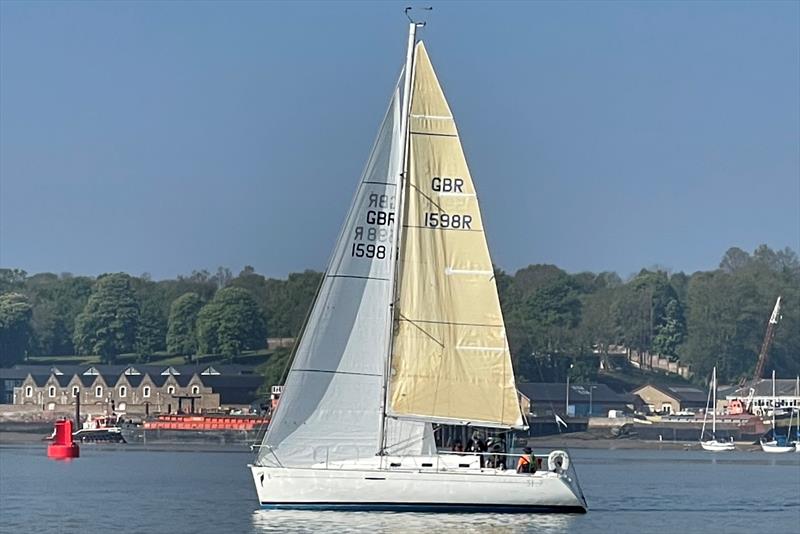 Medway YC Cruiser Spring Series race 2 photo copyright Ben Passmore taken at Medway Yacht Club and featuring the IRC class