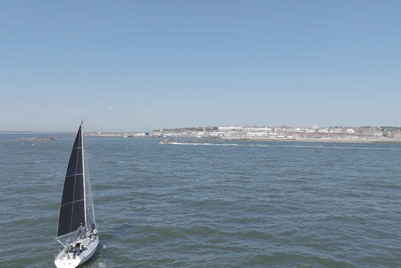 Class 1 Race 1 start off Ramsgate - Spring Series at Royal Temple YC day 1 photo copyright Karen Cox taken at Royal Temple Yacht Club and featuring the IRC class
