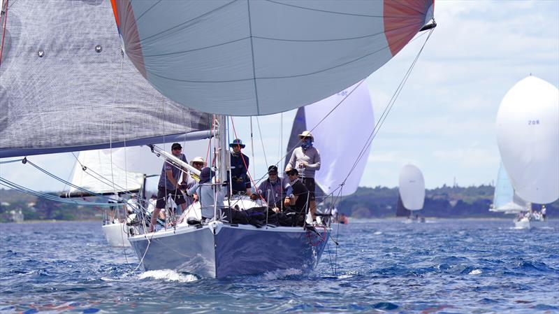 Harcourts Hobart Launceston to Hobart Yacht Race photo copyright Colleen Darcey taken at Derwent Sailing Squadron and featuring the IRC class